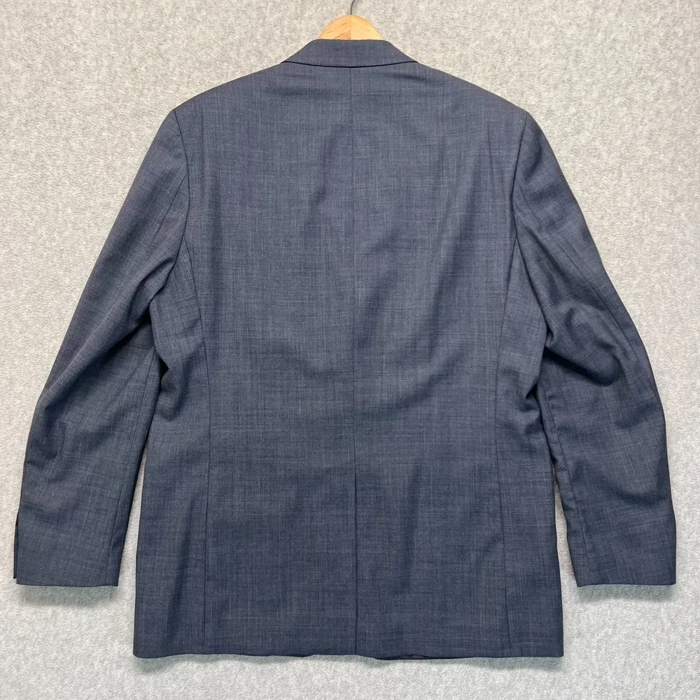 Lauren‎ Ralph Lauren Mens Suit Blazer Gray Lined Long Sleeve Classic Business 44